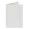 JAM Paper 3.5" x 4.875" Strathmore Bright White Wove Panel Blank Foldover Cards